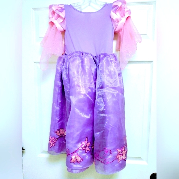 RAPUNZEL - DISNEY PRINCESS - HALLOWEEN - COSTUME - DRESS - Picture 2 of 6
